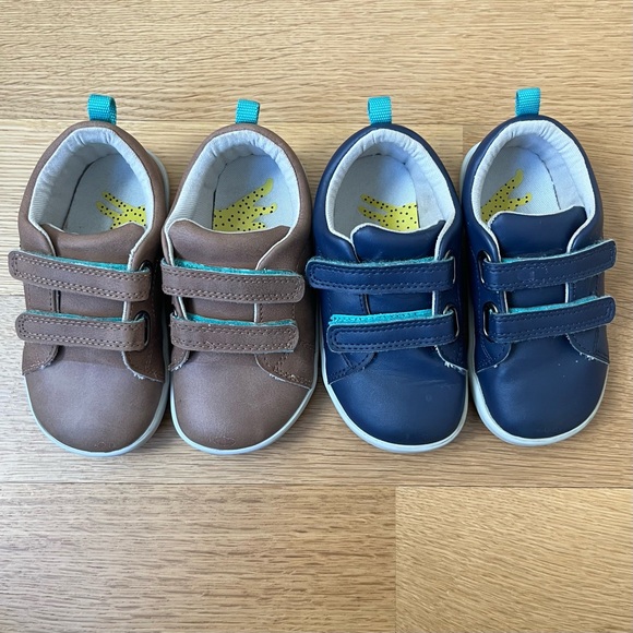 Ten Little Other - Ten Little Everyday Original Velcro Sneakers Bundle Of 2 Pairs Size Toddler 9